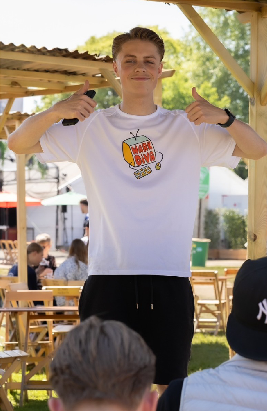 Jongeren aan het werk tijdens MDT